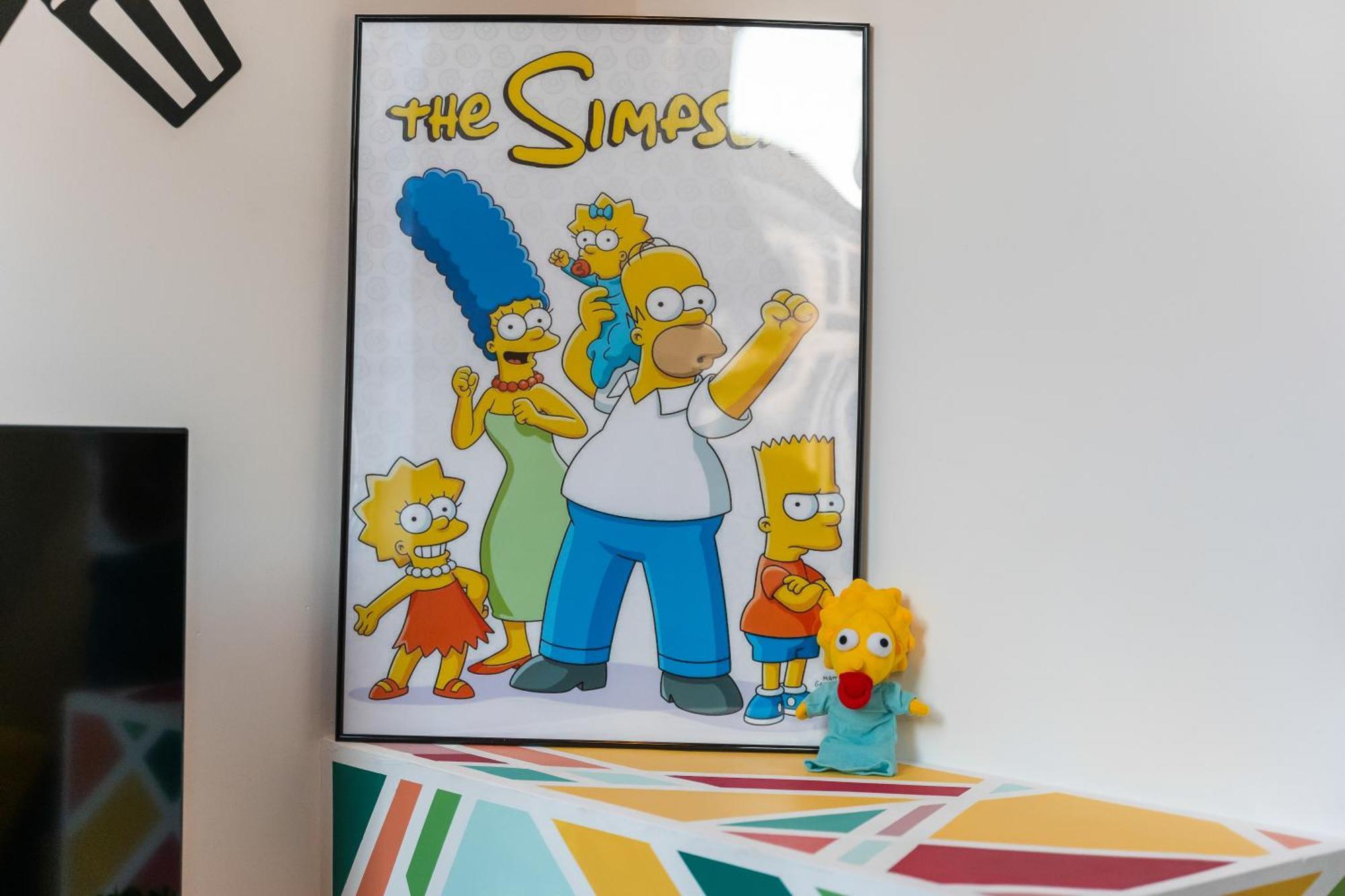 1br Loft - Liverpool Street Sleeps 5 - The Simpsons Themed